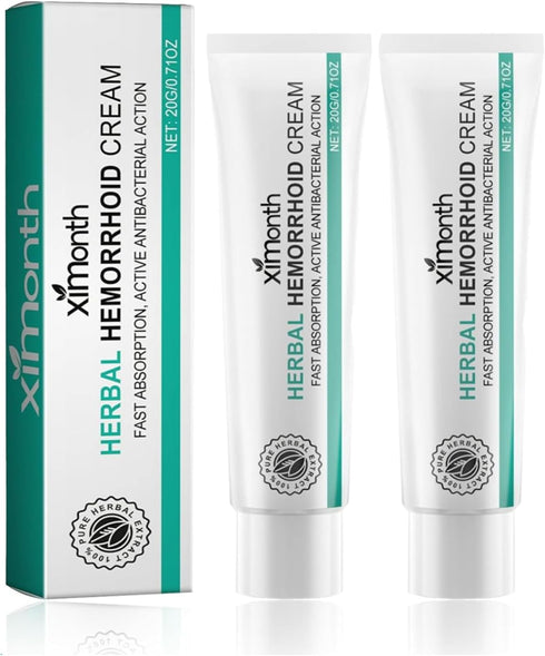 KANBHE Hemorrhoid Cream, Herbal Hemorrhoid Cream, Natural Hemorrhoid Ointment, for Men and Women