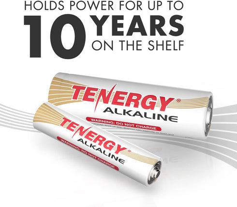 Tenergy 56 Pack 24 Pack 24 Pack 8 Pack 9V Alkaline Batteries, AA, AAA, and Size Batteries for Household Electronics