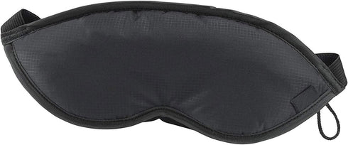 Lewis N. Clark Men's Travel Comfort Eye Mask, Adjustable Straps, Black, 1 Count