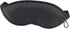Lewis N. Clark Men's Travel Comfort Eye Mask, Adjustable Straps, Black, 1 Count