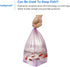 PURRING 4 Package, 100 Count Small Garbage Bags with Quick-Dispense, Gallon Trash Can Liners with Cute and Compact
