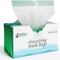 4 Gallon Drawstring Trash Bags, 60 Count, 0.5 Mil Strong Small Garbage Bags for Office Bathroom Kitchen