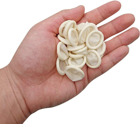 Large Latex Finger Cots, Anti Static Rubber Fingertip Protective Cots (400 Pcs for Electronic Repair)