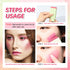 Multi-Use Makeup Blush Stick, Tinted Solid Moisturizer for Cheek, Eyes & Lips, Waterproof Natural Nude Makeup (1# Shy