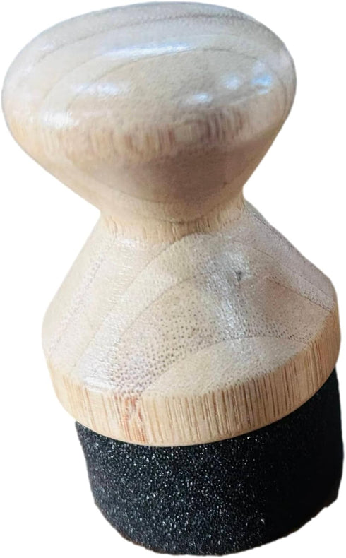 Heritage Products Cutting Board Oil & Wax Applicator, Food Grade Mineral Oil Wood Conditioner with Handle and Wooden