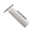 Honbay 50PCS Stainless Steel Eyebrow Trimmer Blades, Hair Removers with Cover for Women