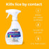 Tec Labs Licefreee Home Spray, Head Lice Treatment for Furniture, Non-Staining, 16 Fl Oz, Fresh Citrus