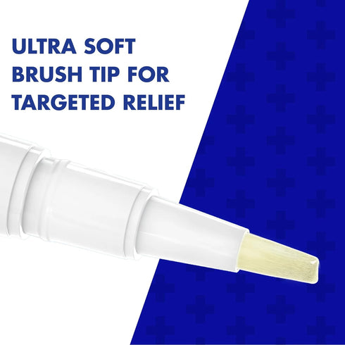 Kank-A Soft Brush Tooth & Gum Pain Gel, 0.07 oz, Pack of 2