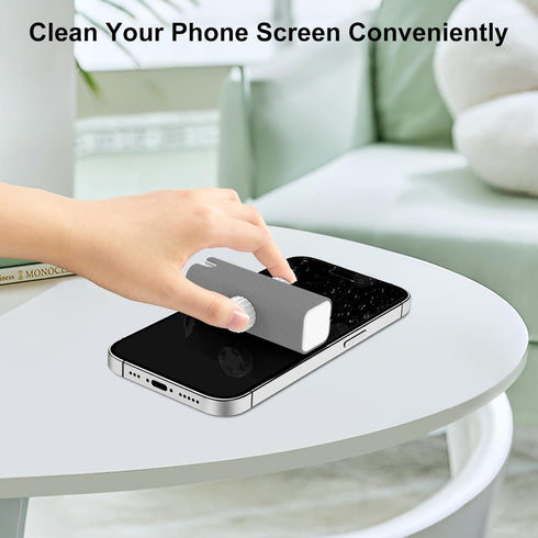 haino Glasses Cleaner, Travel Eyeglass Cleaner, Multifunctional Glasses Cleaning Kit with Microfiber Cleaning Cloth