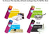 5 Gallon Drawstring Trash Bags, Colorful Small Waste Basket Bags, 4 Rolls / 60PCS for Home, Kitchen, Office