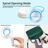 12 Pack Clear Contact Lens Case with Tweezer Remover Tool, Solution Bottle, Contacts Soak Storage Container Kit for