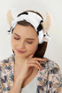 Cow Headbands for Washing Face, Cute Cow Skincare Makeup Head Band for Women, Soft Fluffy Facial Hair Wraps