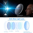 K.LAVER Rimless Bifocal Reading Glasses, Transition Photochromic UV400 Protection Sun Readers, Titanium Eyewear for Men