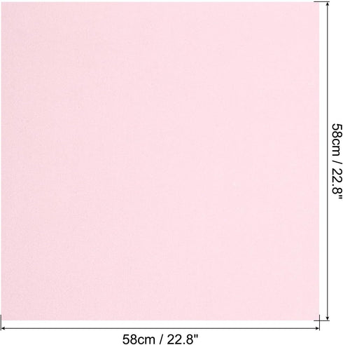 MECCANIXITY Flower Wrapping Fog Paper 22.8x22.8 Inch Waterproof Matte Floral Wrapping Paper for DIY Crafts, Gift/Gift Box Packaging Pink 20 Pcs