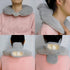 PENINSULA LOVE 1L U Shaped Hot Water Bottle Hot Water Bag with Detachable Cover Soft Plush Neck Warmer for Neck