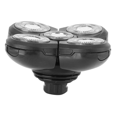 Universal Electric Beard Shaver Carver - 5 Blade Rotating Head Replacement Shavers for Men Grooming Kit