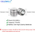 6 Pack DL1/3N CR1/3N 3V Lithium Battery 170mAh?7-Year Warranty?