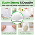 Joylake 4 100 Count 4-5 4-5 Gallon Drawstring Heavy Duty Trash Bags for Gallon Wastebasket & Mesh Trash Can & Fit All