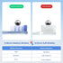 Medium Toothbrushes for Adults, Whitening Toothbrush with Spiral Medium Bristles for Smoke Tea Coffee Stain, Deep