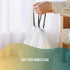 FORID Small Drawstring Trash Bags, 4 Gallon, 240 Counts, White Plastic Garbage Bags for Bathroom, Office