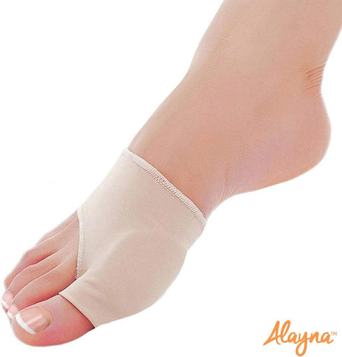 Alayna Bunion Corrector Gel Pad Cushion Splint for Men & Women, Orthopedic Bunion Protector (2 PCS) (Small)
