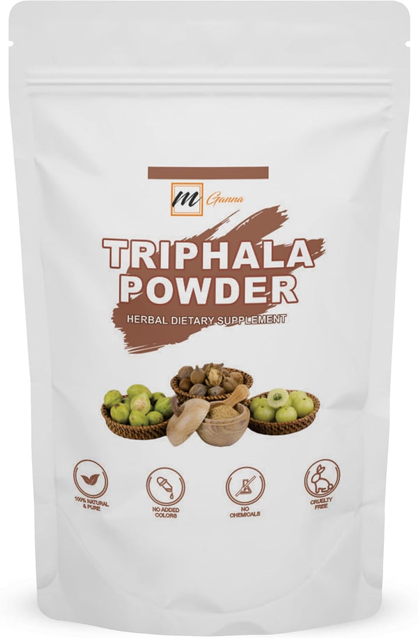 100% Natural Triphala Powder for Health Care and Glowing Skin - 100 GMS / 0.22 LBS