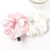 Scrunchies Women Hair Ties - Big Silk Satin Scrunchy Hair Bands, Soft Large Elastic Hair Accessories for VSCO Girls