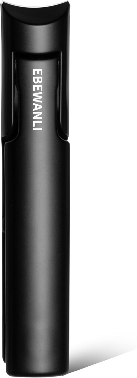 Toe Nail Clippers for Men with Catcher | 9mm Wide Jaw Opening for Thick Toenails, Heavy Duty Nail Cutter