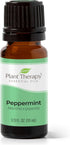 Plant Therapy Peppermint Essential Oil 10 mL (1/3 oz), 100% Pure, Natural Aromatherapy for Skin