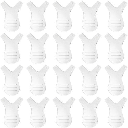 Leinuosen 20 Pack Y Lash Lift Tool, Y Shape Eyelash Brush for Eyelash Extension Clean Up