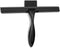 HIWARE All-Purpose Shower Squeegee, Black Stainless Steel, for Shower Doors, Bathroom, Window, and Car Glass - 12 Inches