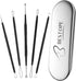 TAYTHI Blackhead Remover Tool Kit, Pimple Popper Extractor Tool for Face, Stainless Steel for Comedone, Zit, Acne,