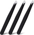 Honoson 3 Pieces Stainless Steel Eyebrow Tweezers, Pointed Tip for Precision Hair Removal