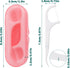 Dental Floss 4 PCS Travel Case - Portable Refillable Dental Floss Picks Organizer 40 Picks