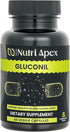 Gluconil White Mulberry, Bitter Melon, Gymnema Sylvestre, Grape Seed & Chromium Glycinate