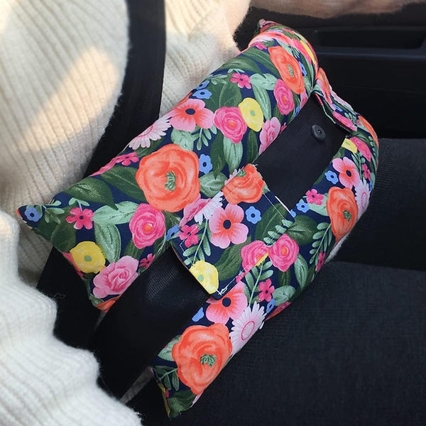 Hysterectomy Pillow Abdominal Surgery Seatbelt Pillows with Pocket – Myomectomy Comfort Cushion for Belly Incision