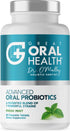 Oral Probiotics for Bad Breath Treatment, Dentist Formulated with BLIS K12 M18, 60 Chewable Tablets