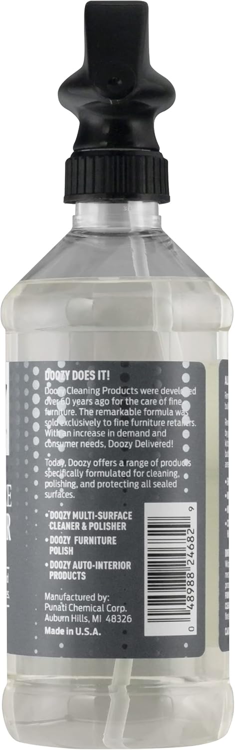 Doozy All Surface Pre-Cleaner, Pre Treatment to Remove Grease, Grime, Dirt, Wax & Oil on Furniture, Wood, Glass,
