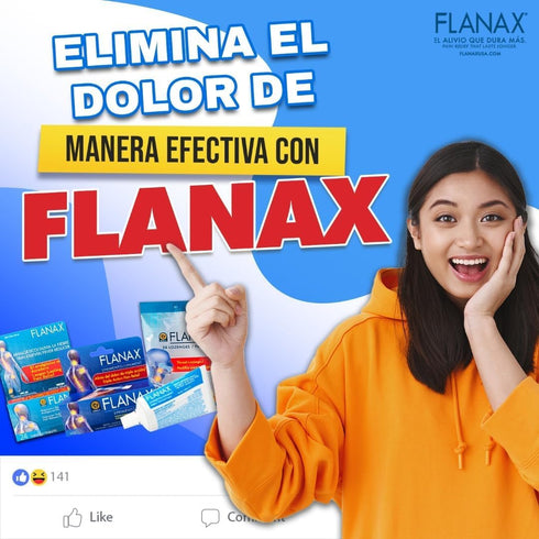 Flanax Pain Relief Cream, Fast Acting Ointment for Muscle Aches, 1 oz