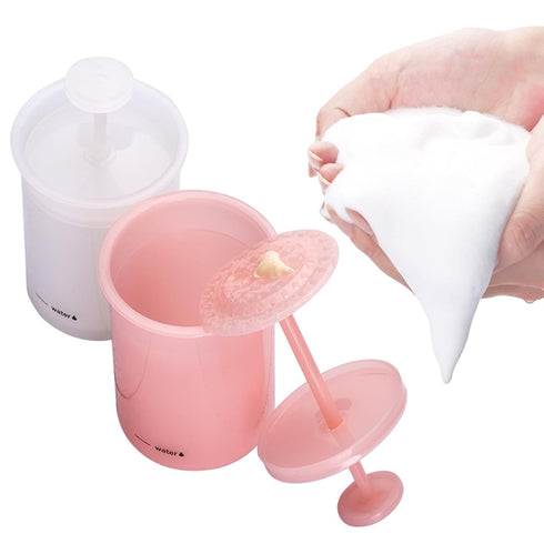 2 PCS Facial Cleansing Tool, Face Foam Maker Cup for Deep Cleanser Foam