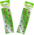 SKOANBE 10PCS LR1130 AG10 SG10 389 189 1.5V Button Coin Cell Battery