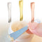 Metal Makeup Spatula Tool, Rose Gold, Silver, and Gold Colors for Skincare, Creams, and Masks