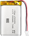 ViCep 3.7V Lithium Polymer Battery 2000mAh 103454 Rechargeable with Wires and JST-PHR-02 2-Pin