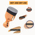 High Density Angled Foundation Kabuki Brush for Liquid Powder Cream Makeup, Buffing Stippling Blending (Gold)