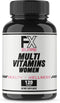 FXSUPPS Multivitamin for Women - Vegan with Vitamin C, D, E, Zinc for Immune Support, Biotin, Iron, Antioxidants (120