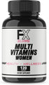 FXSUPPS Multivitamin for Women - Vegan with Vitamin C, D, E, Zinc for Immune Support, Biotin, Iron, Antioxidants (120