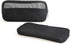 Mesh Travel Toiletry Bag - Transparent Standing Pouch, Portable Organizer, Pack of 2 (Size M), Black