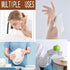 Cotton Facial Dry Wipes 100 Count, Deeply Cleansing Disposable Face Towel for Skin Care and Makeup Remover