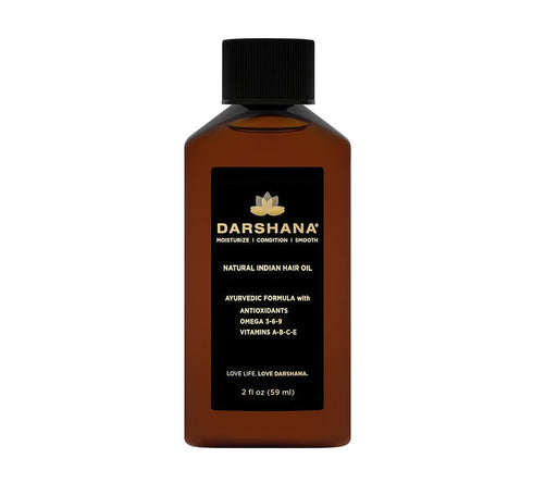 Natural Indian Hair Oil with Ayurvedic Botanicals, 2 fl oz