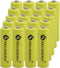 20 Pack Ni-CD 600mAh AA Rechargeable Batteries for Solar Lights, Rechargeable Batteries NiCd for Solar Lamp